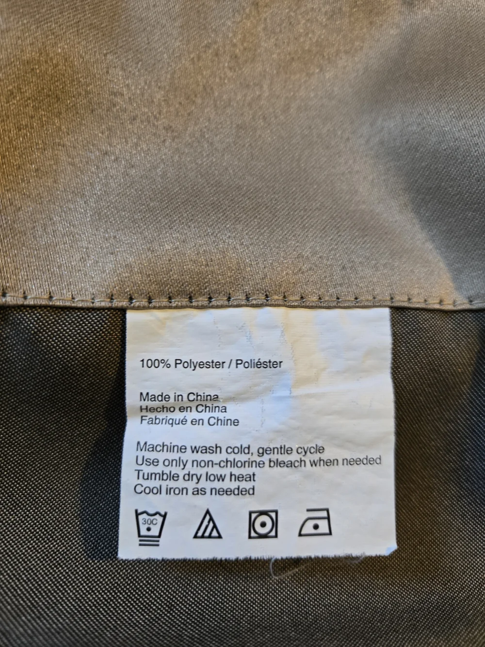 Sun Zero Emory Energy Saving Light Filtering Curtain Panels (2) In Taupe Sheen
